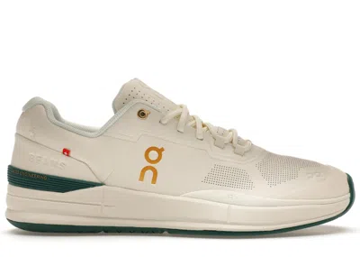 Pre-owned On Men's  The Roger Pro Beams Sneakers In Ivory/evergreen In Multi