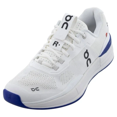 Pre-owned On Men's  The Roger Pro Tennis Shoes White Indigo The Roger Pro Clay Us 7-13