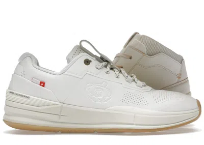 Pre-owned On Men's  The Roger Rf2 2 Pack Rnie Fieg Sneakers In White/clay