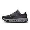 On Horiz Sneakers With Chunky Rubber Sole In Black