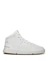 On Men's The Roger Clubhouse Mid Top Sneakers In White Sandste