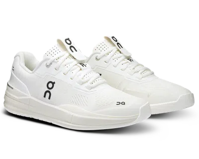 Pre-owned On Men's The Roger Pro Undyed-white / Black Tennis Shoes Sneakers Us 7-12 Jp