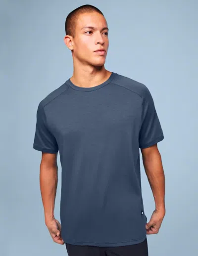 On Men's Ultra Soft Focus T Shirt In Denim In Multi