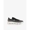 On Dark Grey Sneakers With Breathable Upper In Black