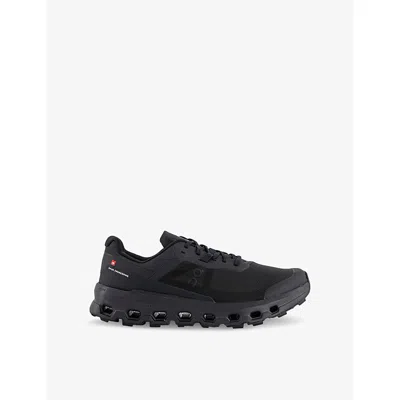 On Mens Black Black Cloudvista 2 Mesh Low-top Trainers