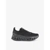 On Cloudsurfer Max Rubber-trimmed Mesh Sneakers In Black