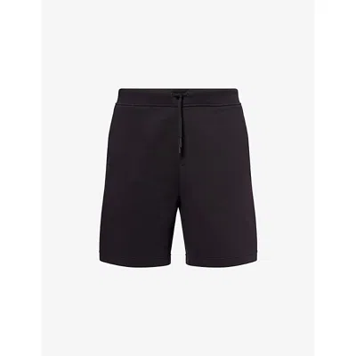 On Mens Black Focus Tech Relaxed-fit Stretch-woven Shorts Xl