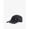 On Mens Black Perforated Lightweight Cap In Black