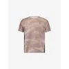 On Mens  Performance-t Logo-print Stretch-mesh Top