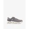 On Mens Eclipse Eclipse Cloudrunner 2 Waterproof Woven Trainers In Gray