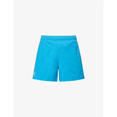 On Mens  5' Core Drawstring Woven Shorts