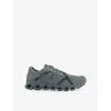On Mens Olive Ste Cloud X 4 Ad Woven Trainers In Gray