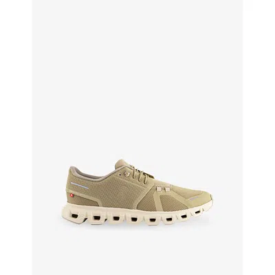 On Mens Chai Sand Cloud 6 Mesh Low-top Trainers In Neutral