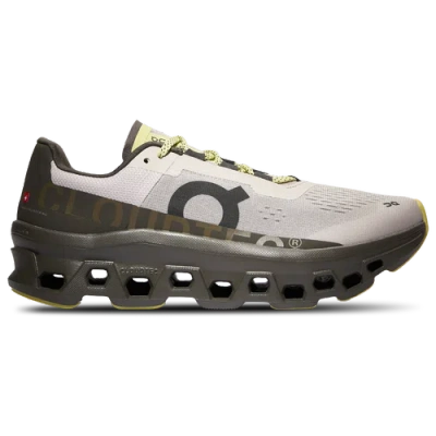 On Mens  Cloudmster In Pearl/thorn/volt