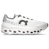 On Cloudmster Running Shoe In White/white/white