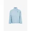 On Mens Blue Court Logo-print Stretch-woven Jacket In Blue