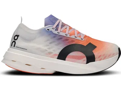 Pre-owned On Mens  Running Brand White/flame Cloud Cloudboom Strike Oc Shoes 2024