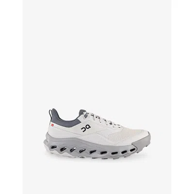 On Mens Pearl Fog Cloudhoriz 2 Woven Trainers Eur 42.5 / 8.5 Uk In White