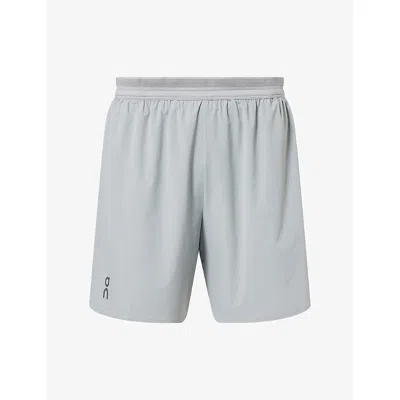 On Mens Performance 7' Stretch-jersey Shorts Apollo