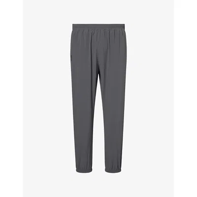 On Mens Shadow Focus Tapered-leg Stretch-woven Track Pants Xl In Gray