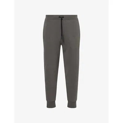 On Mens Shadow Focus Tech Cott-jersey Jogging Bottoms In Gray