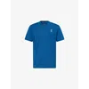 On Mens Tempest Train-t Logo-print Woven T-shirt In Gray