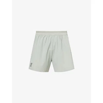 On Mens Tin 5'' Performance Mid-rise Stretch-woven Shorts In Green