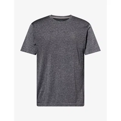 On Mens Train Flex Stretch-jersey T-shirt Ember Heather Xxl