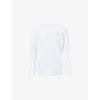 On Mens Train Lg-t Graphic-print Stretch-woven Top White Xl In White