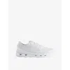 On Mens White White Cloudze Woven Trainers