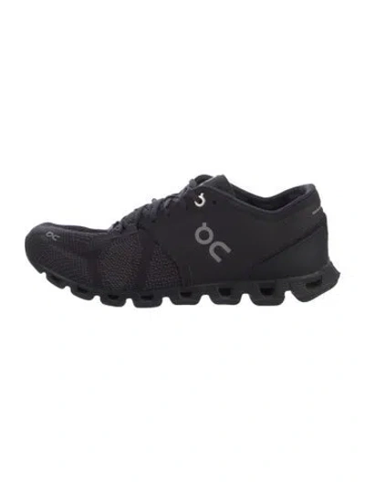 Pre-owned On Mesh Athletic Sneakers In Black