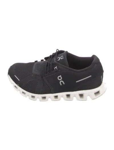 Pre-owned On Mesh Athletic Sneakers In Black
