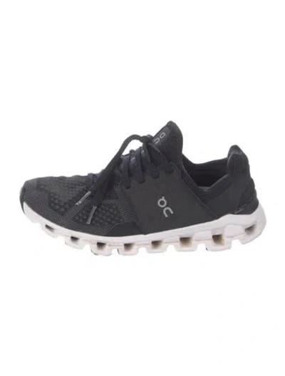 Pre-owned On Mesh Athletic Sneakers In Black