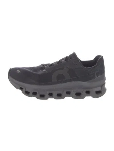 Pre-owned On Mesh Athletic Sneakers In Black