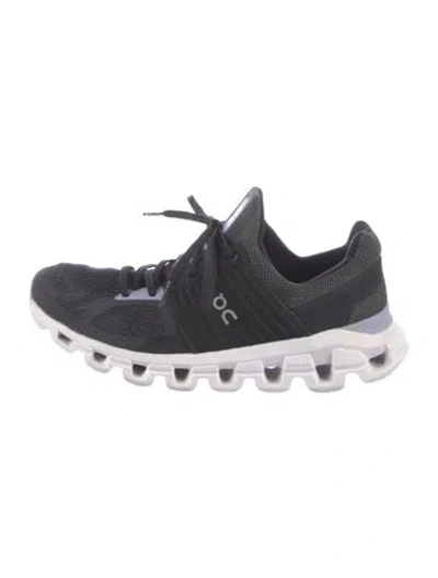 Pre-owned On Mesh Athletic Sneakers In Black