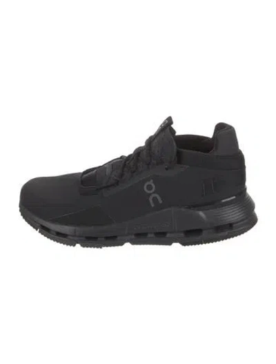 Pre-owned On Mesh Athletic Sneakers In Black