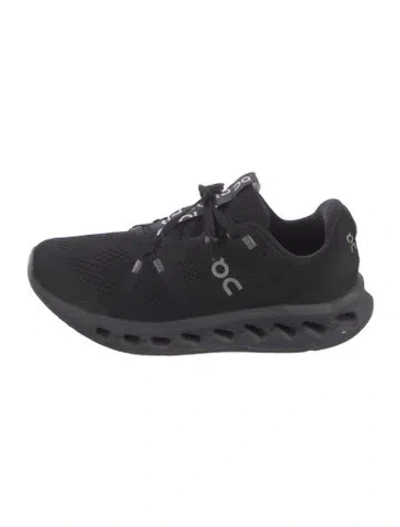 Pre-owned On Mesh Athletic Sneakers In Black