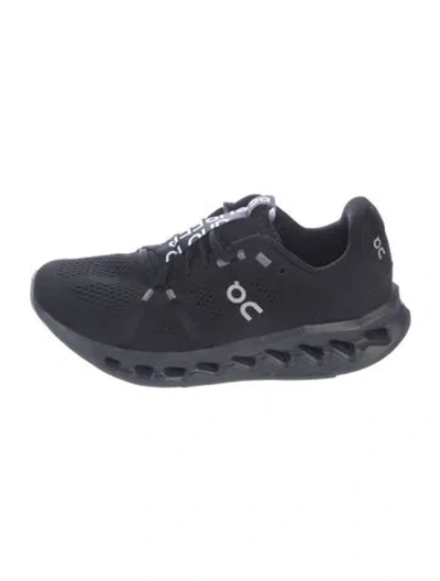 Pre-owned On Mesh Athletic Sneakers In Black