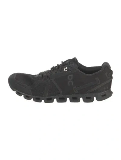 Pre-owned On Mesh Athletic Sneakers In Black