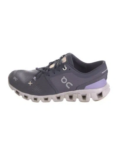 Pre-owned On Mesh Athletic Sneakers In Black