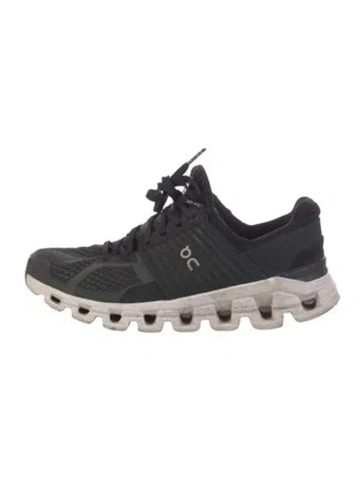 Pre-owned On Mesh Athletic Sneakers In Black
