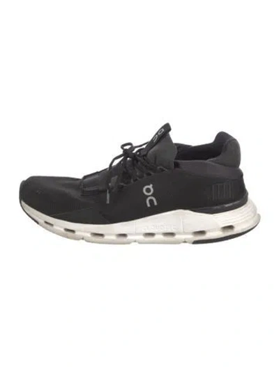 Pre-owned On Mesh Athletic Sneakers In Black