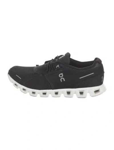 Pre-owned On Mesh Athletic Sneakers In Black