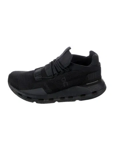 Pre-owned On Mesh Athletic Sneakers In Black