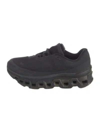 Pre-owned On Mesh Athletic Sneakers In Black