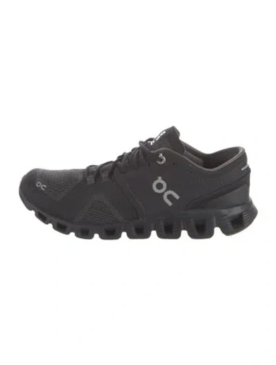 Pre-owned On Mesh Athletic Sneakers In Black