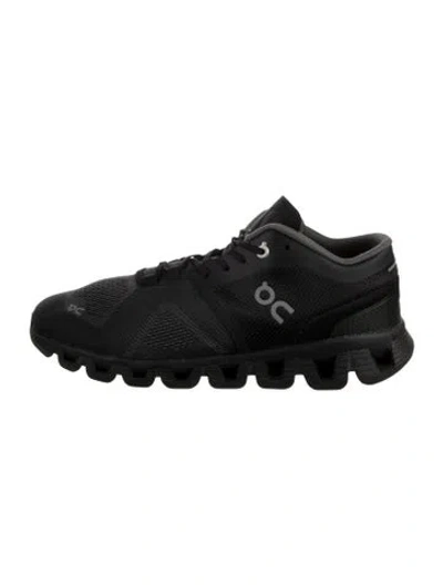 Pre-owned On Mesh Athletic Sneakers In Black