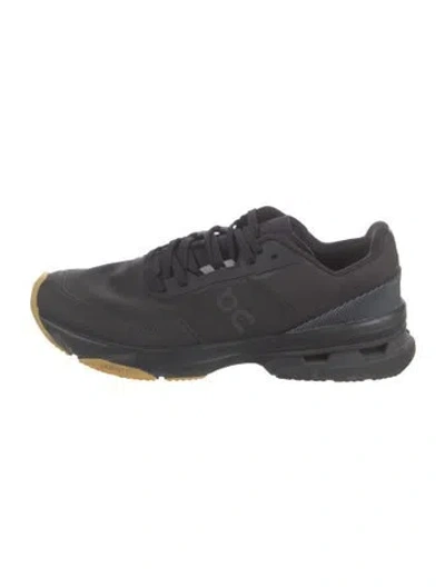 Pre-owned On Mesh Athletic Sneakers In Black