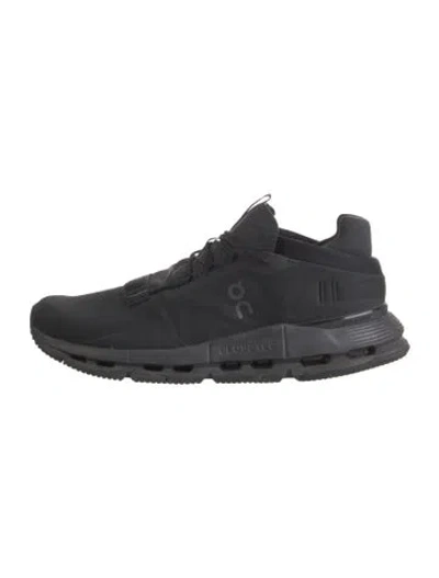 Pre-owned On Mesh Athletic Sneakers In Black