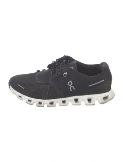Pre-owned On Mesh Athletic Sneakers In Black